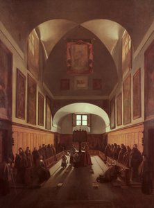 The Choir of the Capuchin Church, Rome