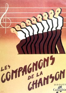 The Companions of the Song by Francois emile Popineau