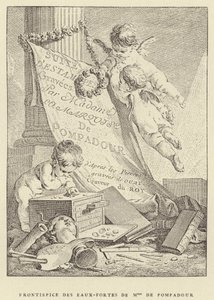 Frontispiece of the Etchings of Mme de Pompadour