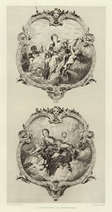 Astronomy, Rhetoric by Francois (after) Boucher