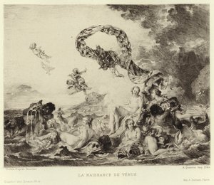 The Birth of Venus by Francois (after) Boucher