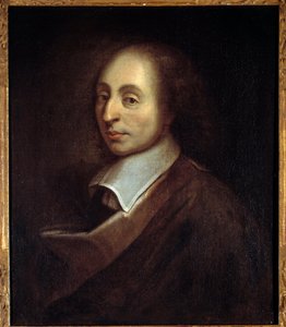 Portrait of Blaise Pascal (1623-1662) by Francois (after) Quesnel