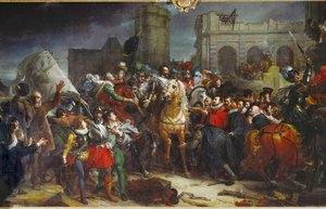 Entrance of Henri IV in Paris, March 22
