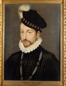 Portrait of Charles IX, King of France (detail)
