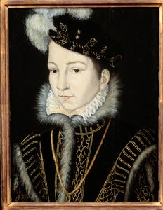 Portrait of Charles IX, King of France by Francois (workshop of) Clouet