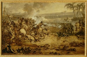 The Battle of the Pyramids by François André Vincent