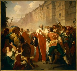 President Mole Manhandled by Insurgents by François André Vincent
