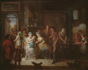 Interior scene by Francois Aubert