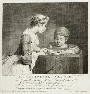 School Mistress by Francois Bernard Lepicie