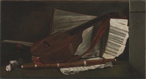 Attributes of Music by François Bonvin