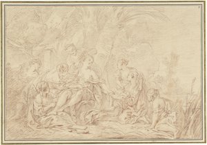 The Finding of Moses by François Boucher