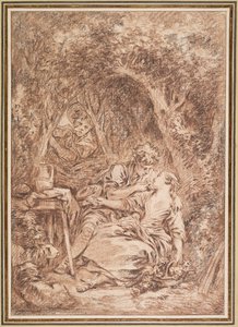 Lovers Surprised by François Boucher