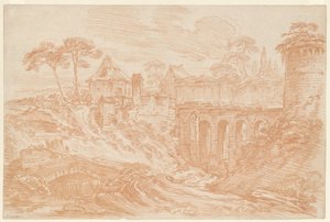 Landscape with Tower and Bridge