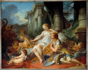 The Love of Renaud and Armide: Illustration of a Scene from 