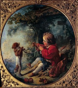 The Scientist Dog by François Boucher