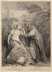 Vertumnus and Pomona by François Boucher