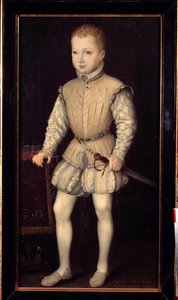 Portrait of Henry IV of Navarre as a child by Francois Bunel