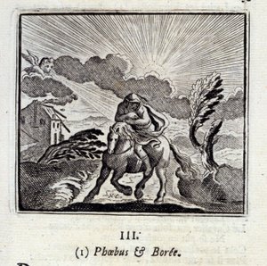 Phebus and Boree (Illustration by François Chauveau) by Francois Chauveau