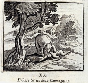 The Bear and the Two Companions by Francois Chauveau