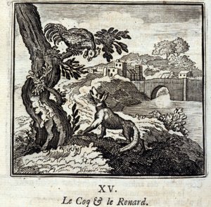 The Rooster and the Fox by Francois Chauveau