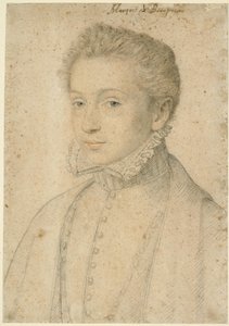 Portrait of Henri de Bourbon, Marquis of Beaupréau by François Clouet