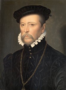 Portrait of François de Scépeaux by François Clouet