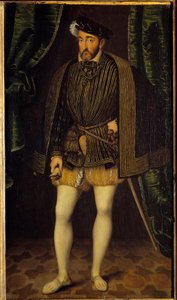 Portrait of Henry II, King of France by François Clouet