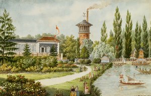 A Leisure Park Outside Paris by Francois Debret