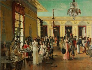 Café Frascati A Scene From Napoleon