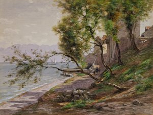 On the Edge of Lake Geneva