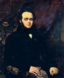 Portrait of Jacques Fromental Elie Levy, known as Halevy by Francois Gabriel Guillaume Lepaulle