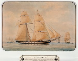 The schooner La Gazelle