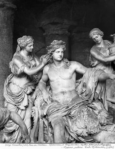 Apollo tended by the nymphs in the grove of the Baths of Apollo, executed with the assistance of Thomas Regnaudin 1666-75 (detail)