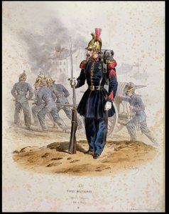 Paris Firemen, 1860