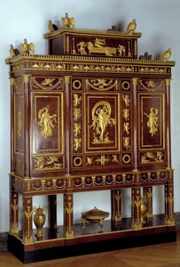 Jewellery cupboard by the Impress Josephine de Beauharnais by Francois Honore Georges Jacob Desmalter