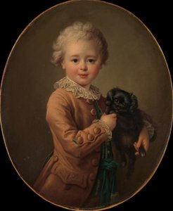 Boy with a Black Spaniel