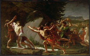 Death of Caius Gracchus by Francois Jean Baptiste Topino Lebrun