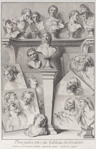 Heads after the Ecce Homo by Francois Joullain
