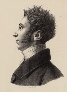 Portrait of Franz Xavier Wolfgang Mozart by Francois Le Villain