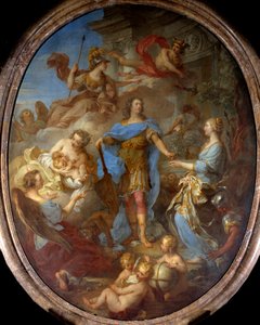 King Louis XV Giving Peace to Europe