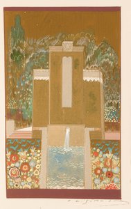 The Song of Solomon, lacquer by Jean Dunand