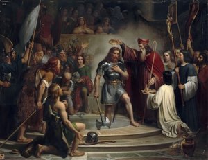 Baptism of Clovis at Reims, 25 December 496