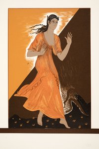 Pandora, from Prometheus Bound by Aeschylus, pub. 1941 by Francois Louis Schmied