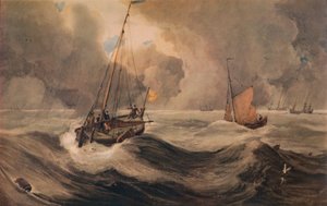 Dutch Schuyts off Flushing, 19th century, 1935