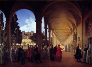 The Cloister of the Carthusian People of Saint Mary of the Angels in Rome