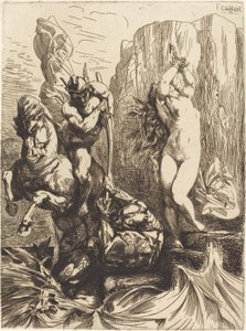 Perseus and Andromeda by Francois Nicolas Chifflart