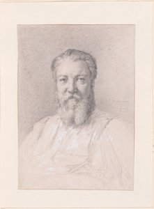 René François Armand Prudhomme by Francois Nicolas Chifflart