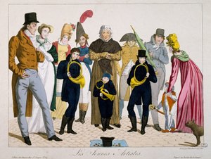 Young artists, print, France