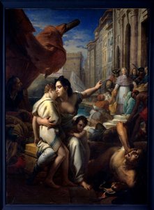Monsignor of Belsunce during the plague of Marseille by Baron François Pascal Simon Gérard