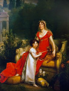 Portrait of Maria Anna Bonaparte, known as Elisa Baciocchi